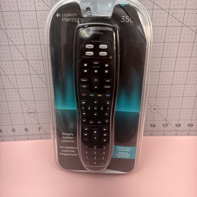Logitech Harmony 350 Universal Remote Control 915-000230 TV Audio Controller