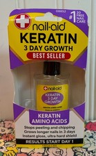 NAIL AID KERATIN AMINO ACIDS 3 DAY GROWTH POLISH 08852 nailaid