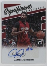 2017-18 Panini Donruss Significant Signatures James Johnson #SS-JJ Auto 14dq