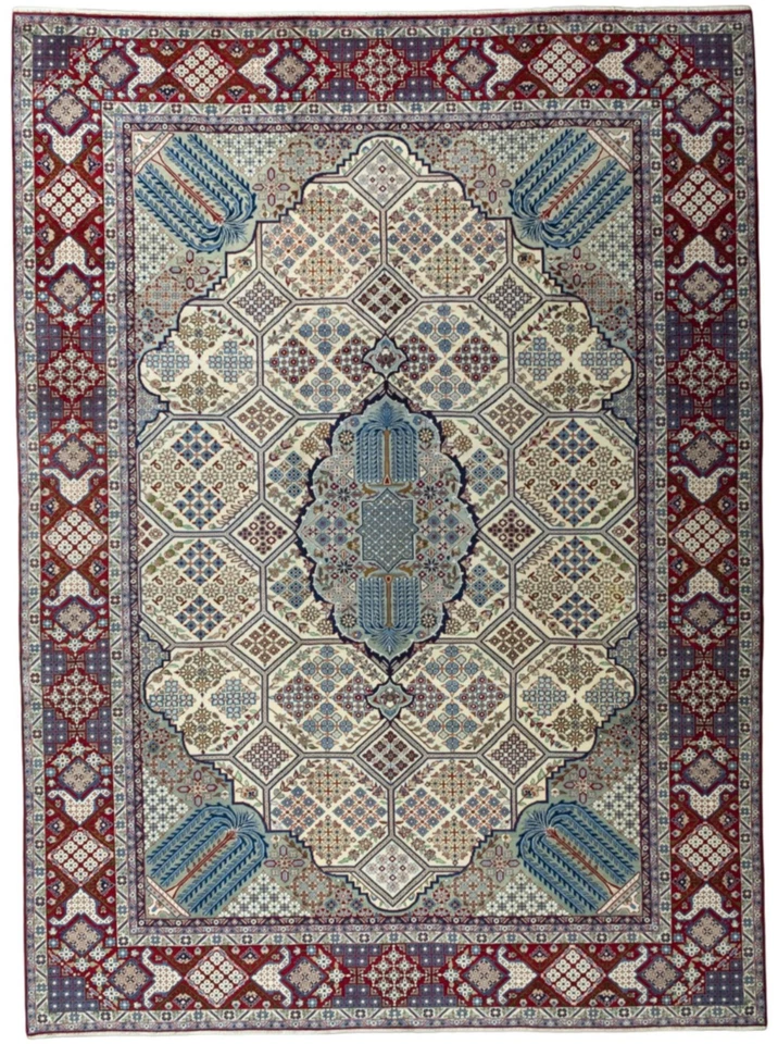 Perserteppich Isfahan 436 x 322 cm  Orientteppich Top Zustand - Bild 1 von 4