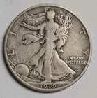 1919-D Walking Liberty Half Dollar VF