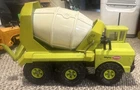 Vintage Tonka Mighty Cement Mixer Pressed Steel Truck lime green