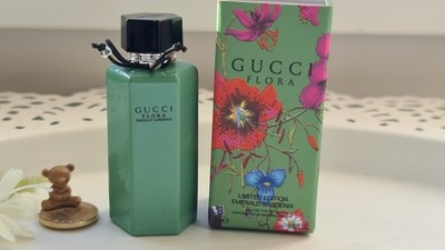 Parfum Miniatur Gucci Flora Emerald Gardenia Limited Edition, 5 ml EdT & Box