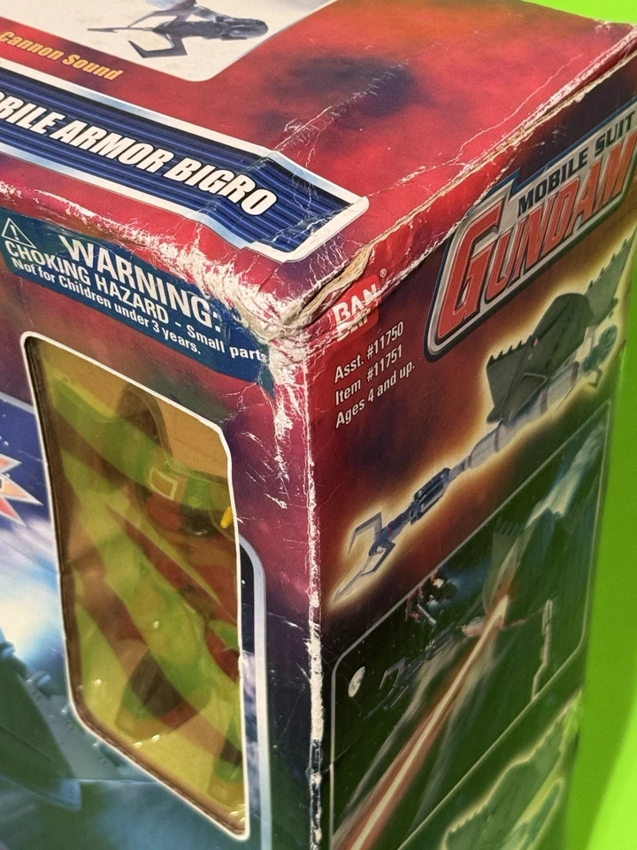 Gundam Mobile Armor Bigro Exclusive MS-06R-2 Zaku Flashing Cannon Bandai SEALED - Image 4 of 4