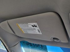 2006-2011 Buick Lucerne Driver Sun Visor Mirror Left Sunvisor ZZ67H