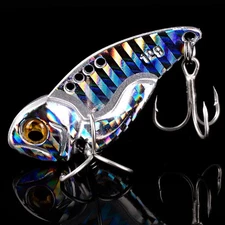 1Pcs Metal VIB vibration Bait Spinner Spoon Fishing Lures 5g 7g 10g 12g 14g Jigs
