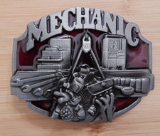 NEW Mechanic Tradesman Commemorative Occupational Belt Buckle