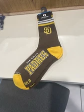 Padres Socks Men’s L 9-13 🔥MLB🔥friar Faithful ⚾️⚾️baseball