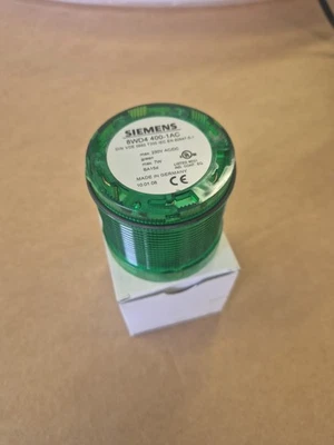 SIEMENS 8WD4400-1AC Dauerlichtelement grün AC/DC 12-230 V 8WD4 400-1AC NEW - Bild 1 von 3