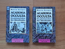 Selten - 2 Bände ACADEMIA OCCULTA, Erstausgabe, Maria Szepes Grundlagen u Praxis