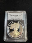 2006 W Proof $1 American Silver Eagle Dollar PCGS PF69 Ultra Cameo NO RESERVE