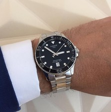 NEW TISSOT SEASTAR 1000 MENS WATCH 40mm STAINLESS STEEL STRAP BLACK DIAL GENUINE