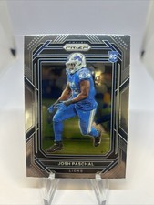 Josh Paschal Rookie RC 2022 Panini Prizm Football Card #389 Detroit Lions
