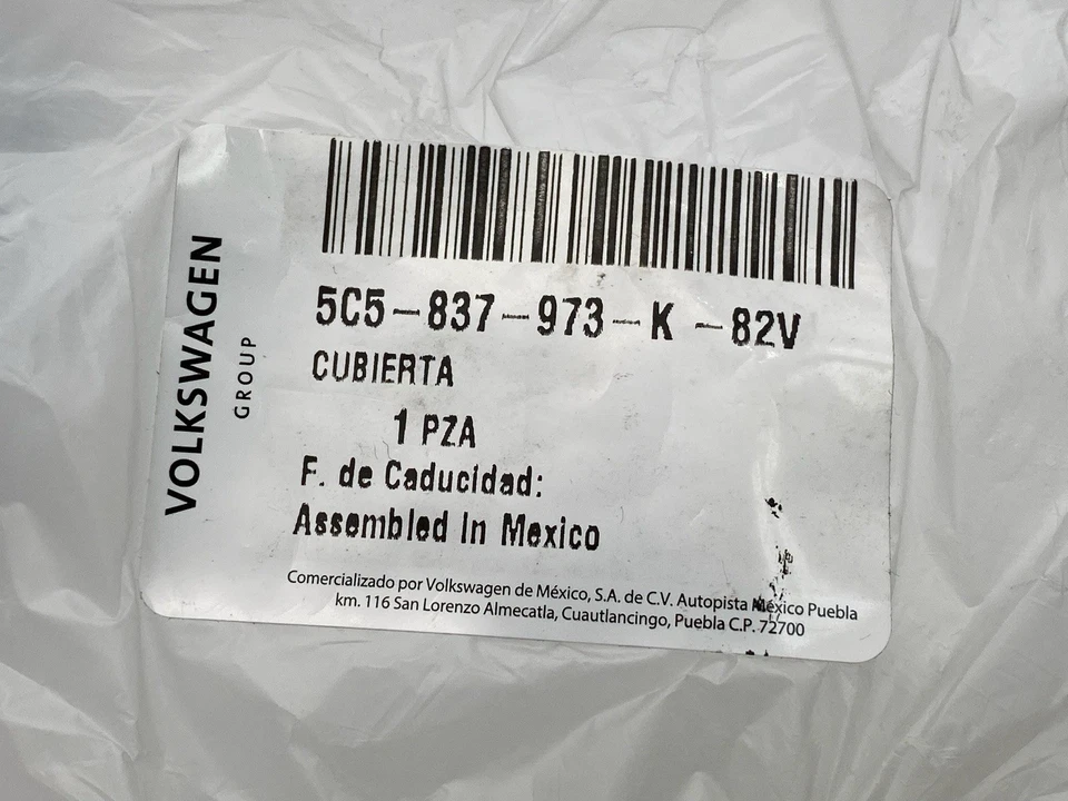 Altavoz tweeter esquina delantera izquierda Volkswagen Beetle 2017-2019 5C5 837 973 K 82V Foto 2 de 4