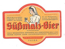 Bieretiketten Union-Brauerei Fulda (HH)