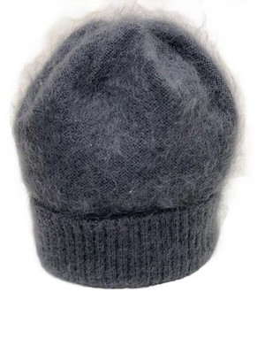 Orcival Knit Cap Free Mohair Gry Solid Women Or H0334 Watch Cap Nu AhP52