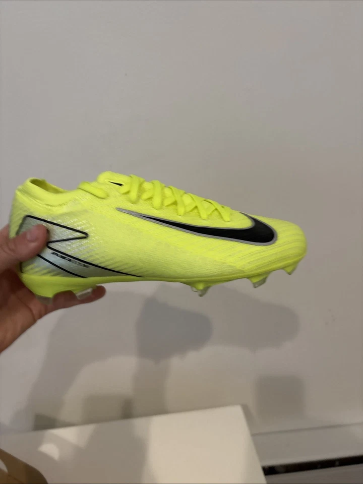 Botines de fútbol Nike Jr ZM Vapor 16 Pro FG, talla 2,5 años, azules Foto 4 de 4
