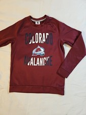 NHL Youth L Colorado Avalanche Fleece Sweatshirt Maroon