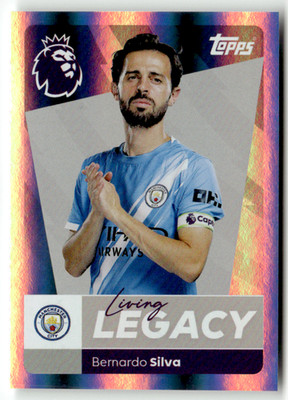 Topps Premier League 2025-26 Sticker No. 366 Bernardo Silva Living Legacy