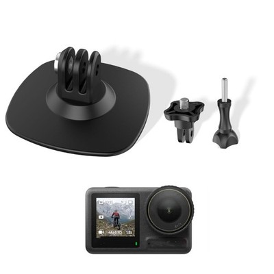 Multipurpose Adhesive Camera Mount Base For Action Cameras Flat Curved Surfaces