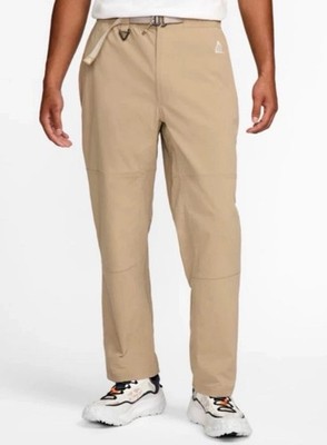 Nike ACG Pants UV Woven Hiking Pants FN2450-247 Khaki $125 Men's Size Small NWT