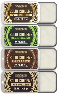 Viking Revolution - Cologne for Men - Mens Cologne - Solid Cologne Men