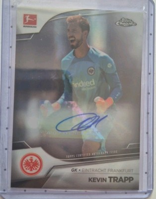 Kevin Trapp Base Auto Topps Chrome