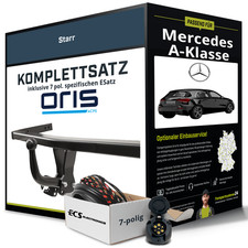 Für MERCEDES A-Klasse Typ W177 Anhängerkupplung starr +eSatz 7pol 18 - jetzt NEU