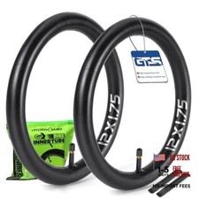 2 Pack Bike Tube 12"/14"/16"/18"/ 20"/ 22"/24"/ 12" X 1.75/2.125 2pack 