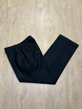 Gucci Wool Mohair Deep Green Dress Pants 32x30 Trouser Slacks Authentic Men 42