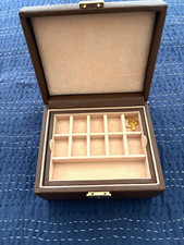 Scully & Scully Italian Saffiano Leather Jewe...
