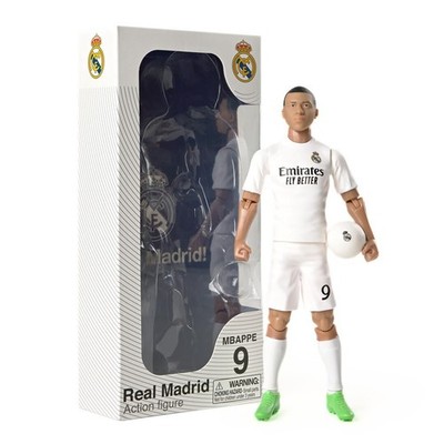Sockers Banbo Toys Real Madrid CF Kylian Mbappe 8'' Collectible Socce (US IMPORT)