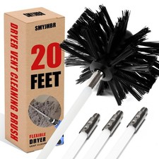 Chimney Brush Vent Cleaner Sweep rotary Kit 4...