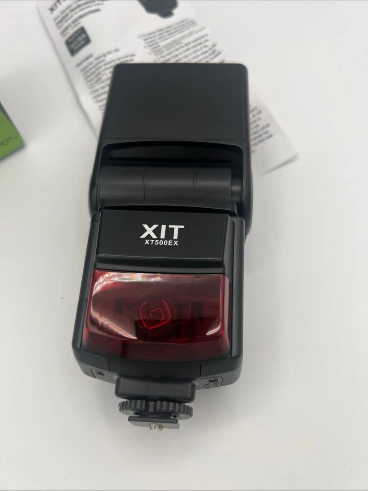 XIT Photo Pro Series Universal TTL AF Digital Dedicated Flash TESTED - Image 2 of 4