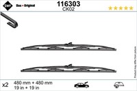 SWF Scheibenwischer FüR VW Polo 6N2 6N1 Scirocco 53B 53I Suzuki Grand Vitara II