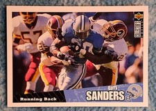 Upper Deck 1996 Collector's Choice Barry Sanders #88 Detroit Lions Football Card