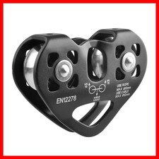 30kN Heavy Duty Zipline Pulley - Reliable Aluminum Alloy for Adventure Safety
