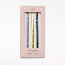 NOTA Long Slender Pens, Set of 3
