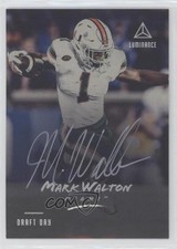 2018 Panini Luminance Draft Day Signatures Silver Mark Walton #RI-MW Auto 0r2f