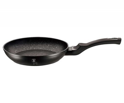 Granitpfanne 24cm BERLINGER HAUS SCHWARZ SILBER BH-1844