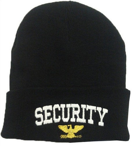 ***SECURITY*** CUFF FOLD UP BEANIE 