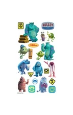 Stickers Disney Monsters Inc Mike Sulley Pete Claws Characters Charlie George