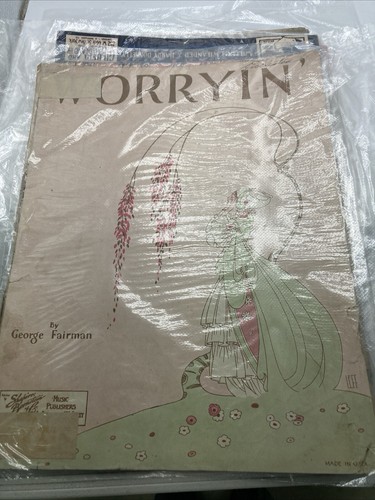 Rare 1920 AFGHANISTAN Song Sheet +40+ More musical song Sheets. Lot - Picture 7 of 24