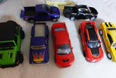 7 Kinsmart CARS & TRUCKS  CAMARO + OTHERS LARGEST AT 5'' LONG LOCATED X05