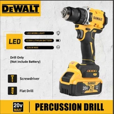DEWALT DCD805 20V Multifunctional Power Tools Brushless Impact Drill Cordless