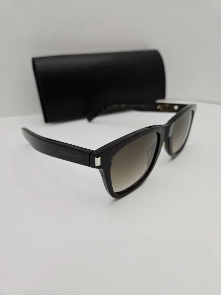 SAINT LAURENT Women's Sunglasses Dark Havana Heart SL51HEARTF-005 - Image 2 of 4