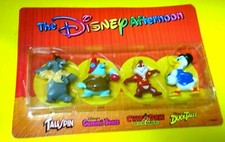 RARE 1991 Kelloggs Disney Afternoon Set 4 PVCS-MOC Talespin Gummi Ducktales 