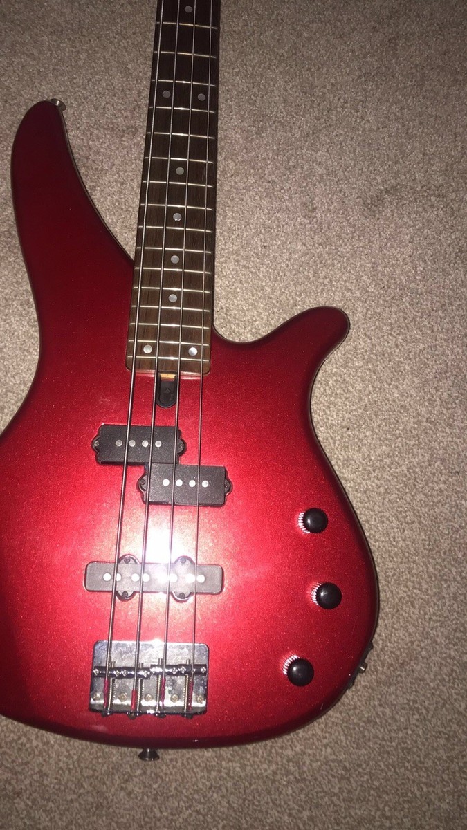Yamaha RBX 170-Electric Bass Guitar-Metallic Red (With Bag