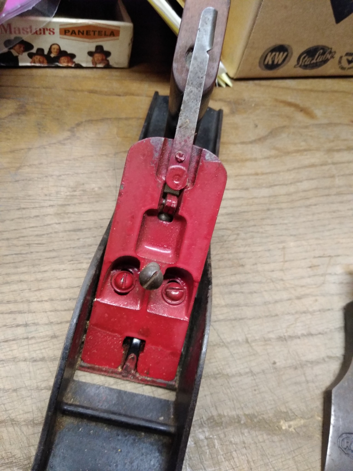 Vtg Craftsman Wood Hand Plane 13.5 Inch Smooth Bottom in Good Shape!