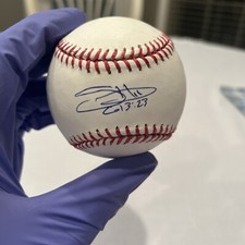 SLADE HEATHCOTT NEW YORK YANKEES M.L. SIGNED BASEBALL W/COA